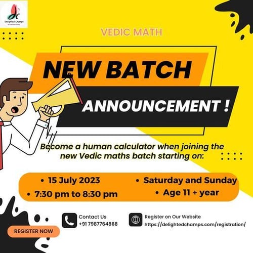 Delighted Champs-Vedic Math