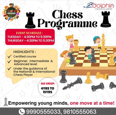 The Popsicles N Dolphin Chess Academy-Chess Programme