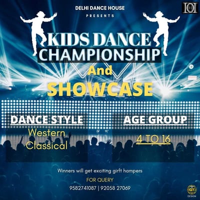 DANCE HOUSE DELHI-KIDS DANCE CHAMPIONSHIP And SHOWCASE
