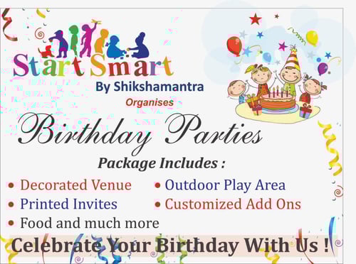 Start Smart-Birthday Parties