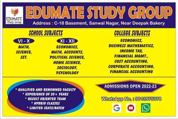 Edumate Study Group-Tuitions