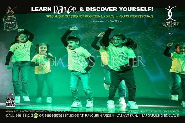 India Dans Theater-LEARN DANCE & DISCOVER YOURSELF