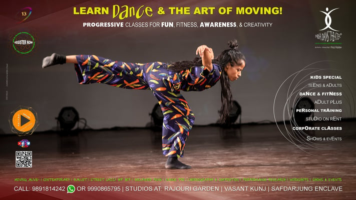 India Dans Theater-Learn Dance N The Art of Moving