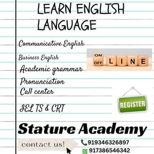 Stature Academy-LEARN ENGLISH LANGUAGE