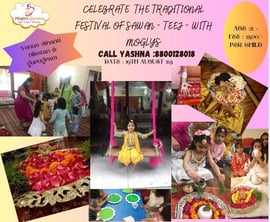 Moglys Gurukul-TRADITIONAL FESTIVAL OF SAWAn