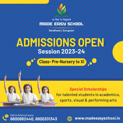 Made Easy school-Admissions Open