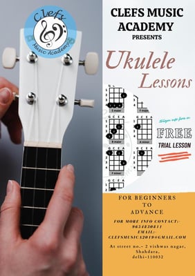 Clefs Music Academy-Ukulele Lessons