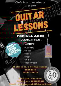 Clefs Music Academy-GUITAR LESSONS