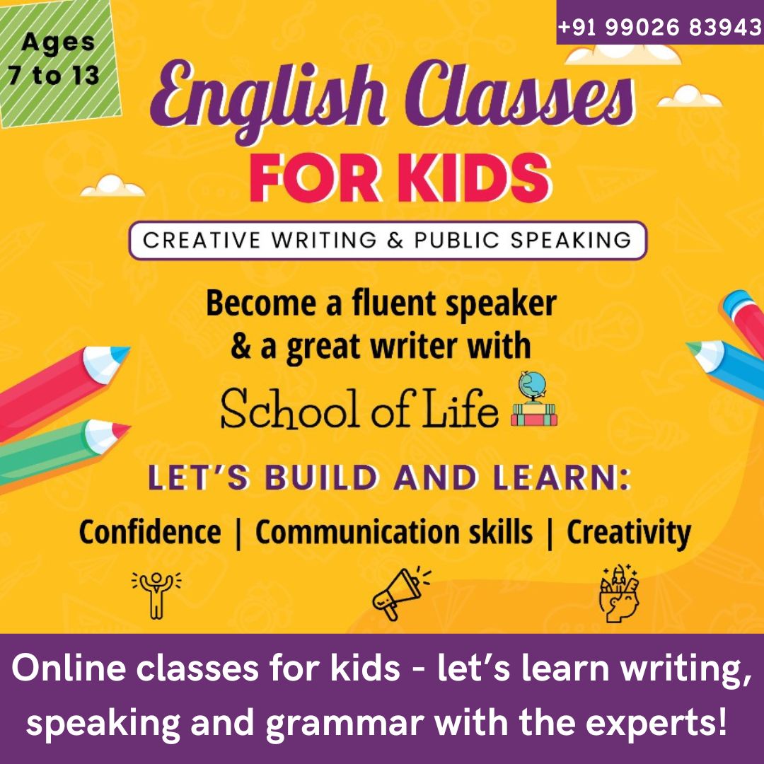Reading & Writing Classes for Kids in Jawaharlal Nehru University, Delhi