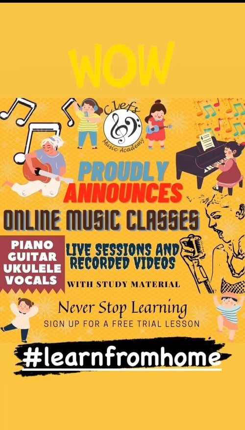 Clefs Music Academy-ONLINE MUSIC CLASSES
