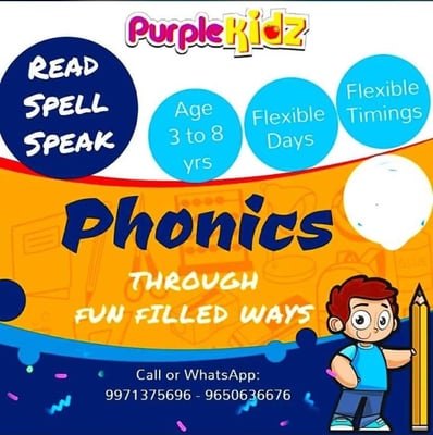 Purplekidz-Phonics Classes
