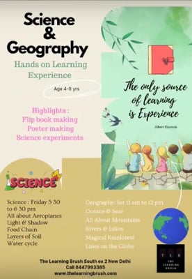 The Learning BRUSH-Science & Geography
