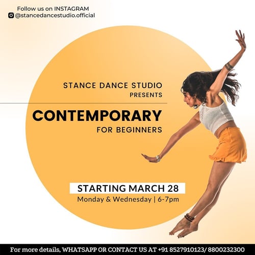 Stance Dance Studio-CONTEMPORARY FOR BEGINNERS