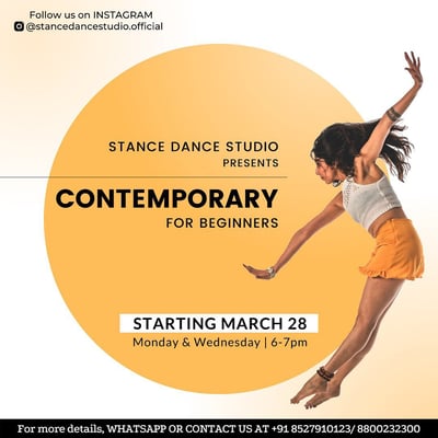 Stance Dance Studio-CONTEMPORARY FOR BEGINNERS