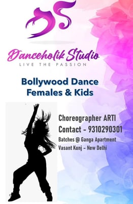 Danceholik Studio-Bollywood Dance Females & Kids