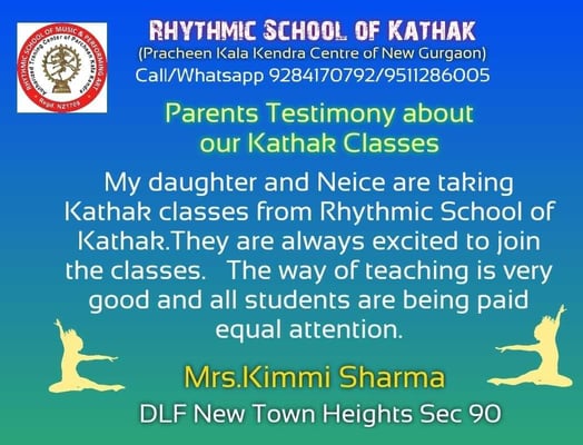 Rhythmic School of Kathak-Kathak Classes