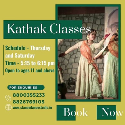 Stance Dance Studio-Kathak Classes