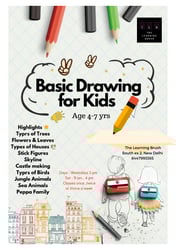 The Learning BRUSH-Basic Drawing for Kids