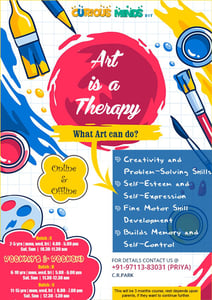 Curious Minds DIY-Art is a Therapy
