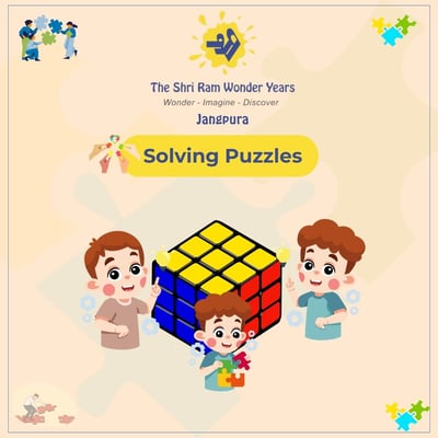 The Shri Ram Wonder Years-Solving Puzzles