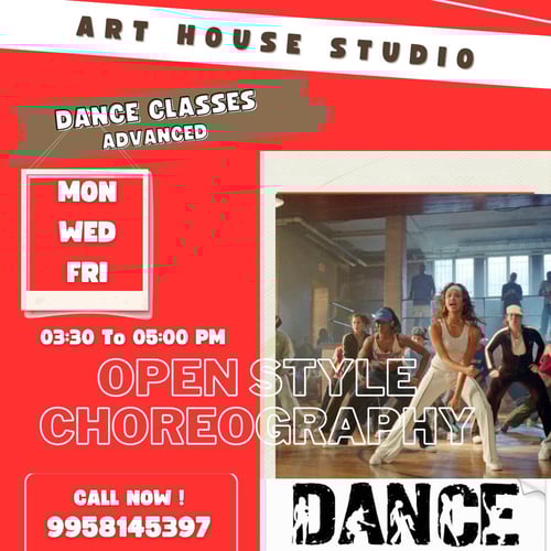Art House Studio-Open Style Choreography