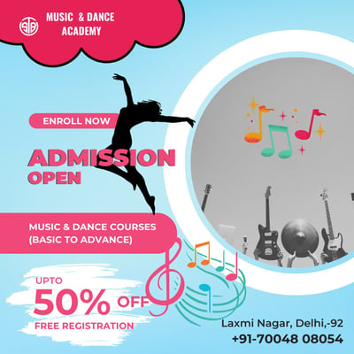 STB Music and Dance Academy-Admission Open