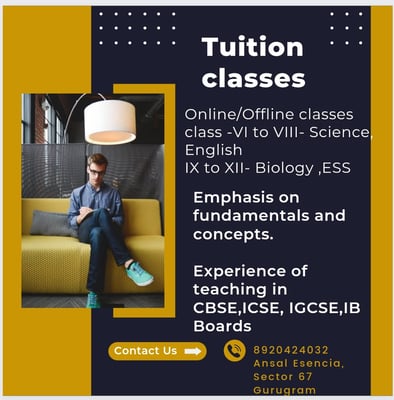 Ansal Esencia-Tuition classes