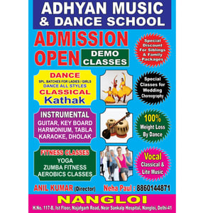The Adhyan Music School-Dance Classes