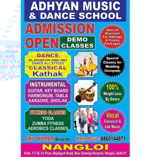 The Adhyan Music School-Dance Classes