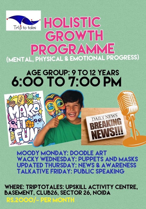 Triptotales Storytelling Centre-HOLISTIC GROWTH PROGRAMME