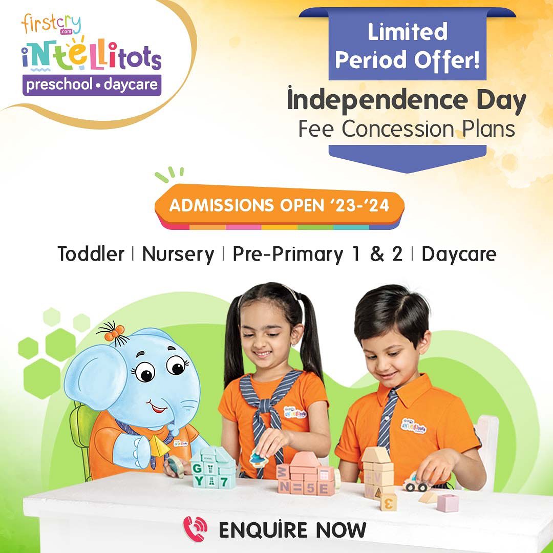 Firstcry Intellitots PreschoolADMISSION OPEN in Pitampura