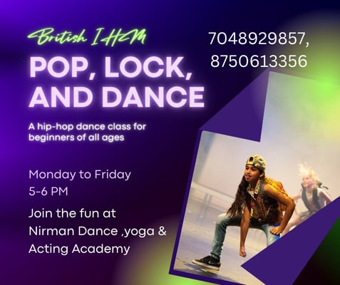 Dance Yoga N Acting Academy-POP / LOCK / AND DANCE