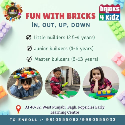 The Popsicles N Bricks 4 Kidz-FUN WITH BRICKS