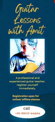 Guitar Studio-Guitar lessons with Amit