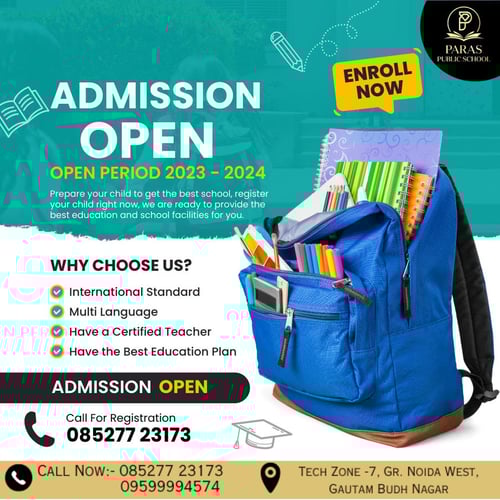 Paras Public School-Admission Open