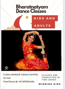 Winning Kids-Bharatnatyam Dance Classes