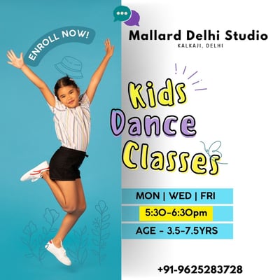 Mallard Studio Delhi-Kids Dance Classes