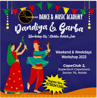 Thirkan Dance Academy-Dandiya & Garba Workshop By Mishha Ashish Jain