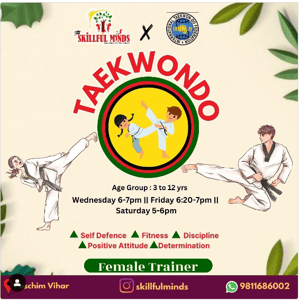 Skillful minds- Taekwon Class