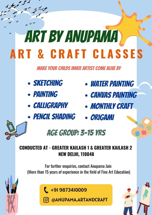 Art by Anupama-ART & CRAFT CLASSES