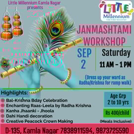 Little Marsh Mallows-JANMASHTAMI WORKSHOP