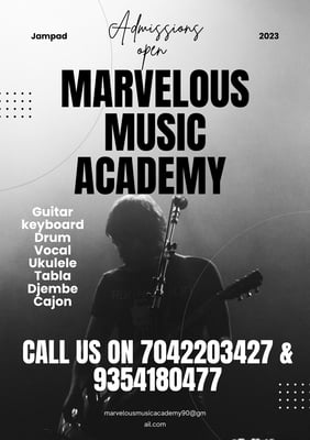Marvelous Music Academy-Admissions Open