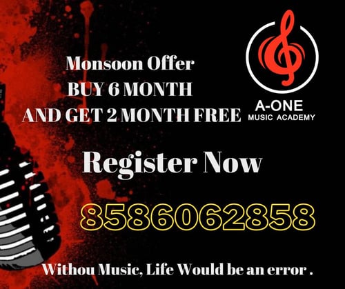 A One Music Academy-Music Monsoon Offer