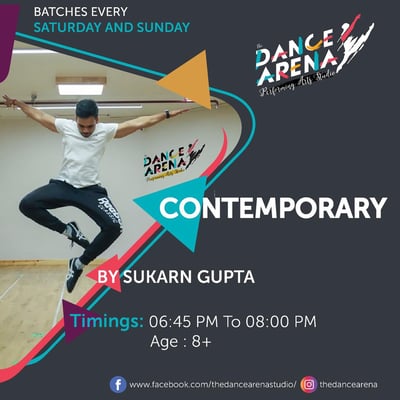 The Dance Arena-CONTEMPORARY BY SUKARN GUPTA