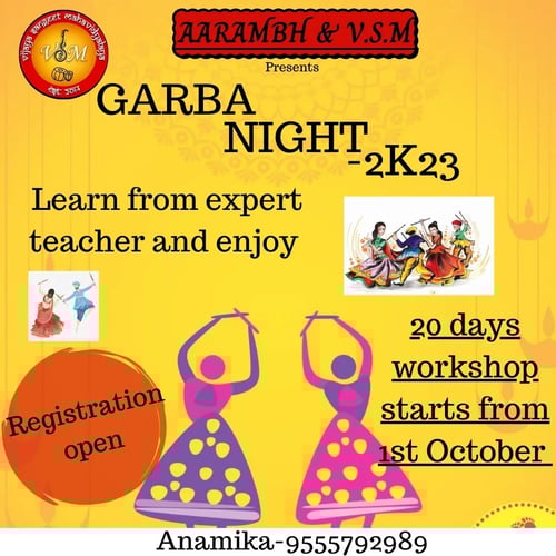 Vijaya Sangeet Mahavidyalaya-Garba Night