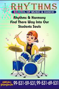 RHYTHMS SCHOOL OF MUSIC & DANCE-Drum Class