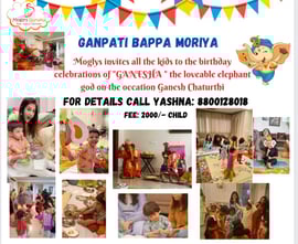 Moglys Gurukul-Birthday celebrations of GANESHA