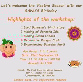 Ekansh-GANUS Birthday Workshop