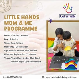 Lets Talk-LITTLE HANDS MOM & ME PROGRAMME