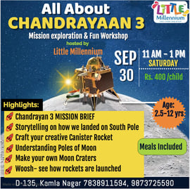 Little Marsh Mallows-CHANDRAYAAN 3 Mission exploration & Fun Workshop